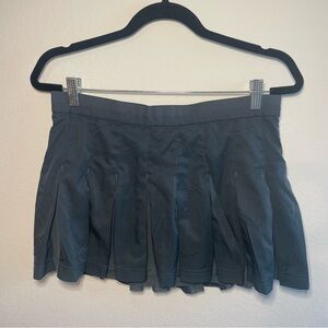Adidas by Stella McCartney Grey Pleated Athletic Tennis Skirt